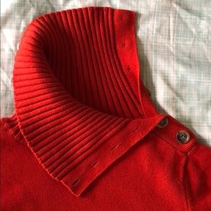 Orange Banana Republic sweater